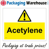 WT182 Acetylene Yellow Colourless Fuel Welding