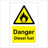 WT269 Danger Diesel Fuel