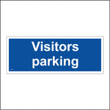 TR511 Visitors Parking Office Workplace Car Vehicle Guest