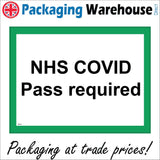 MA855 NHS Covid Pass Required Vaccine Injection