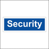 SE091 Security Office Door Plaque Guard