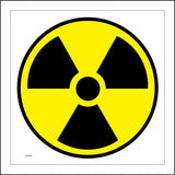 WS488 Radiation Sign with Radiation