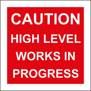 CS311 Caution High Level Work In Progress Sign