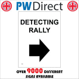 TR553 Detecting Rally Metal Detector Salvage Right Arrow