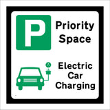 VE299 Priority Space Electric Cars Charging Vehicle Park