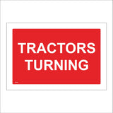 VE434 Tractors Turning