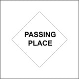 VE250 Passing Place Diamond