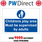 MA872 Children Play Area Supervised Adults Playground Park