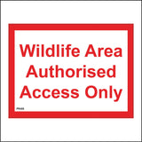 PR405 Wildlife Area Authorised Access Only Nature Reserve