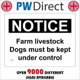 MA870 Farm Livestock Dogs Under Control Cattle Sheep Lambs
