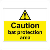 WT189 Caution Bat Protection Area