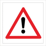 TR664 Caution Triangle Exclamation Mark