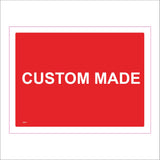 CC002H Custom Made Sign Choose Your Wording  Sign