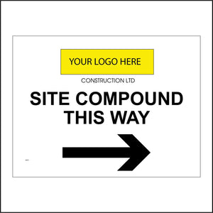 CS575 Site Compound Right Arrow Logo Company Name
