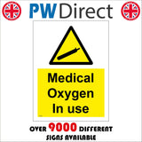WT223 Medical Oxygen In Use Cannister Transport Container
