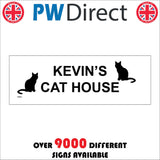 CM424 Cat House Kitten Silhouettes Shadow Design Create Choice