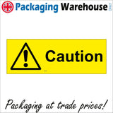 WS130 Caution Sign with Triangle Exclamation Mark
