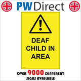 WT237 Deaf Child In Area School Play Park Speed Drivers