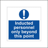 MA851 Inducted Personel Only Beyond This Point