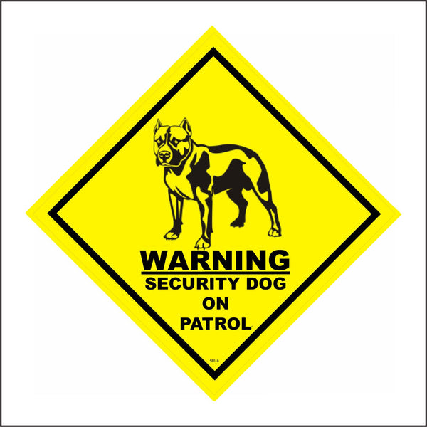 Warnschild 'Achtung Wachhunde Im Einsatz' – Aus Stabilem Kunststoff, Schwarz-gelb, 150x200 Mm, Mit Klebepads