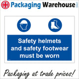 MA798 Safety Helmets And Footwear Must Be Worn