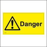 WS930 Danger Sign with Triangle Exclamation Mark