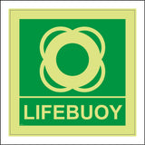 MR047 Lifebuoy Sign with Lifebuoy