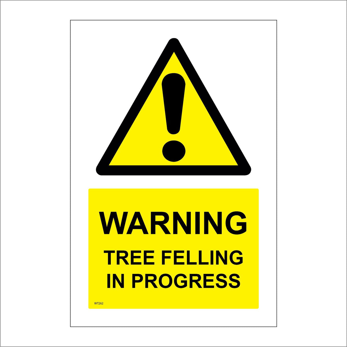 Warning Tree Felling In Progress – PWDirect