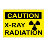 WS379 Caution X-Ray Radiation Sign with Radiation