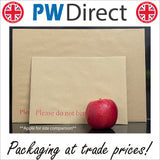 BROWN CARDBOARD BACKED ENVELOPES SIZES C5 AND C4