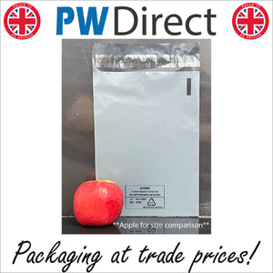 GC00 160mm x 220mm approx (6.2 x 8.6") Grey Polythene Mailing Bags