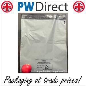 GC10 340mm x 390mm approx (13.4 x 15.4") Grey Polythene Mailing Bags