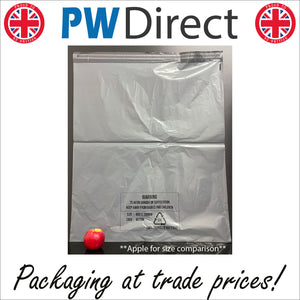 GC25 600mm x 700mm approx (23.6 x 27.5") Grey Polythene Mailing Bags