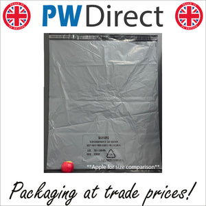 GC30 700mm x 800mm approx (27.5 x 31.5") Grey Polythene Mailing Bags