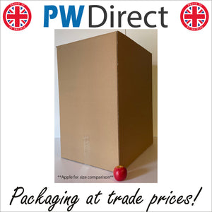 DOUBLE WALLED 730 x 600 x 450mm (28 x 23 x 17")  STRONG BROWN CARDBOARD EXTRA LARGE (XL) PARCEL MAILING BOX