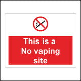 NS096 This Is A No Vaping Site