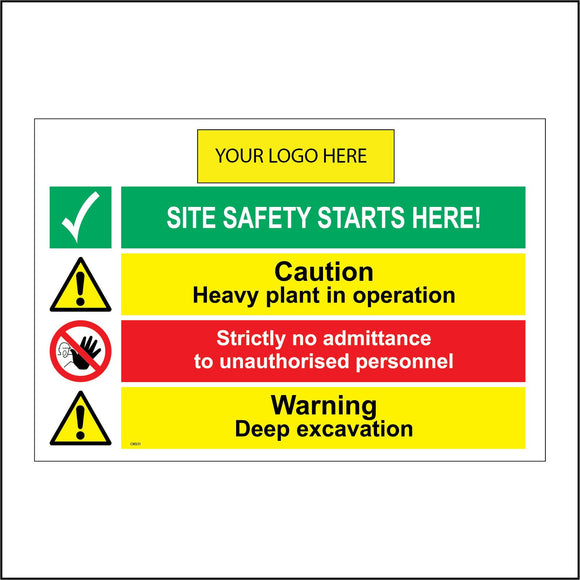 CM331 Site Safety Construction Your Choice Words Customise