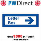 GE871 Letter Box Right Arrow
