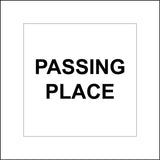 VE249 Passing Place Square