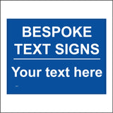 CM975 Bespoke Text Sign Your Text Here Sign