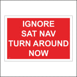 VE230 Ignore Sat Nav Turn Around Now
