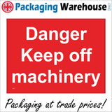 PR407 Danger Keep Off Machinery Factory Workshop Hazard Tools