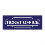 CM262 Ticket Office Sign