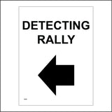 TR552 Detecting Rally Metal Detector Left Arrow