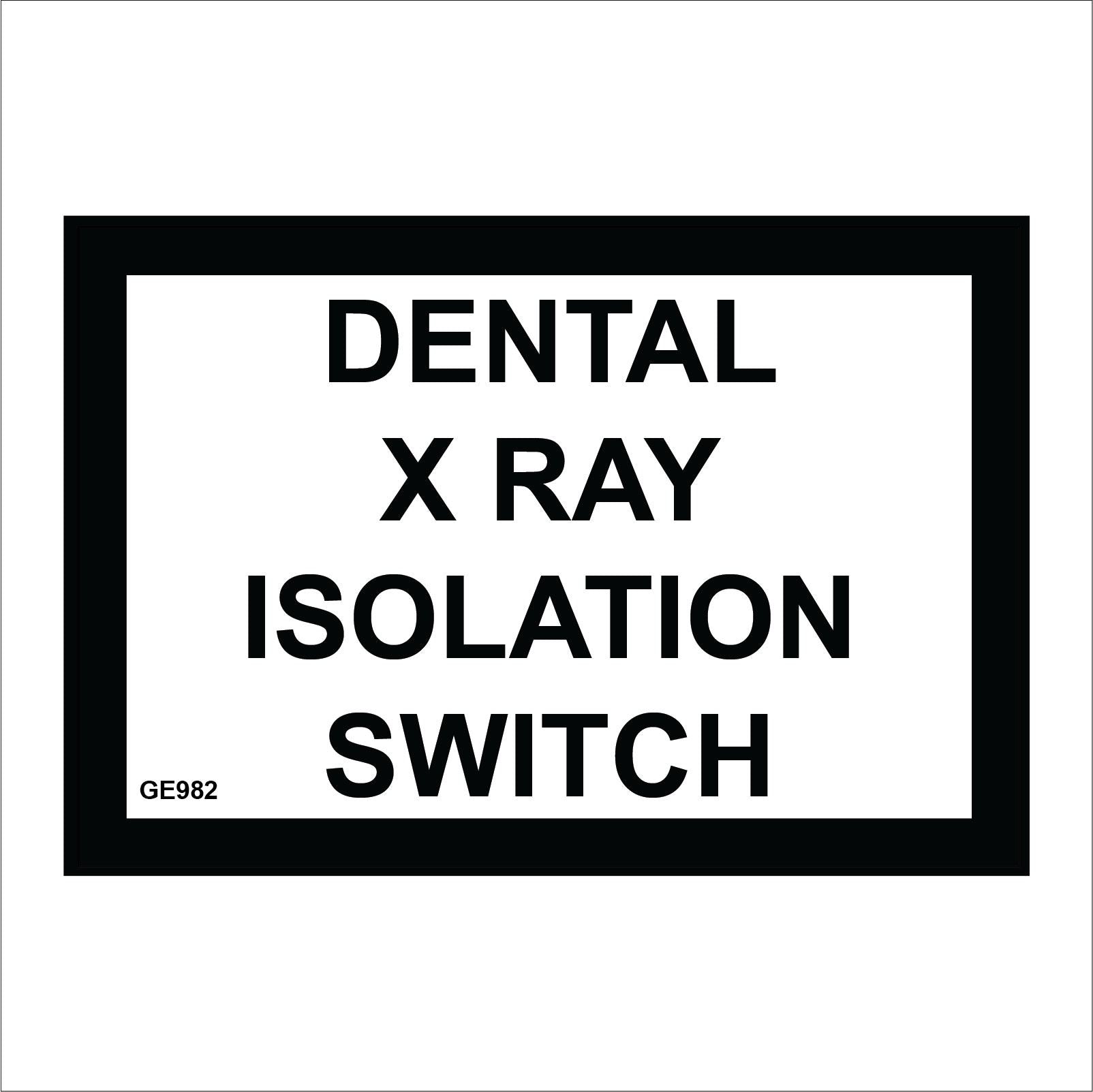 Isolation Switch Radiograph Dental X Ray Isolation Switch – PWDirect