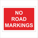 VE388 No Road Markings