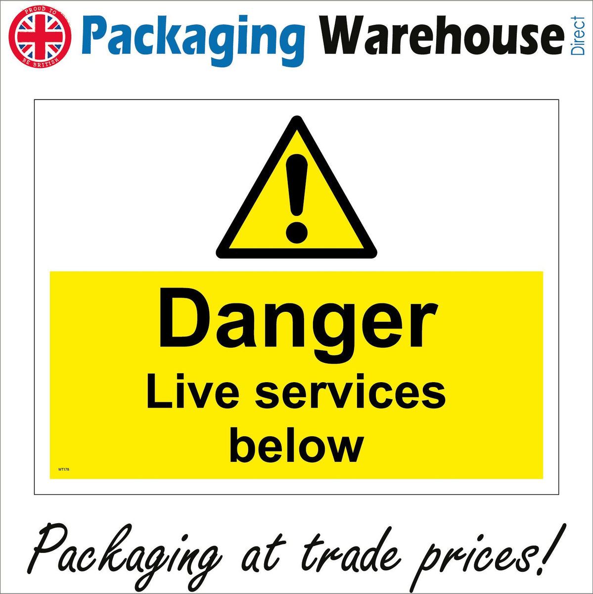 Danger Live Services Below – PWDirect
