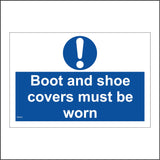 MA822 Boot Shoe Covers Must Be Worn