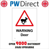 TR653 Warning Deer