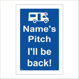 CM427 Name Choice Pitch Will Be Back Customise Personalise